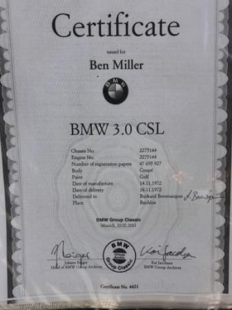 BMW 30 csl 2275144